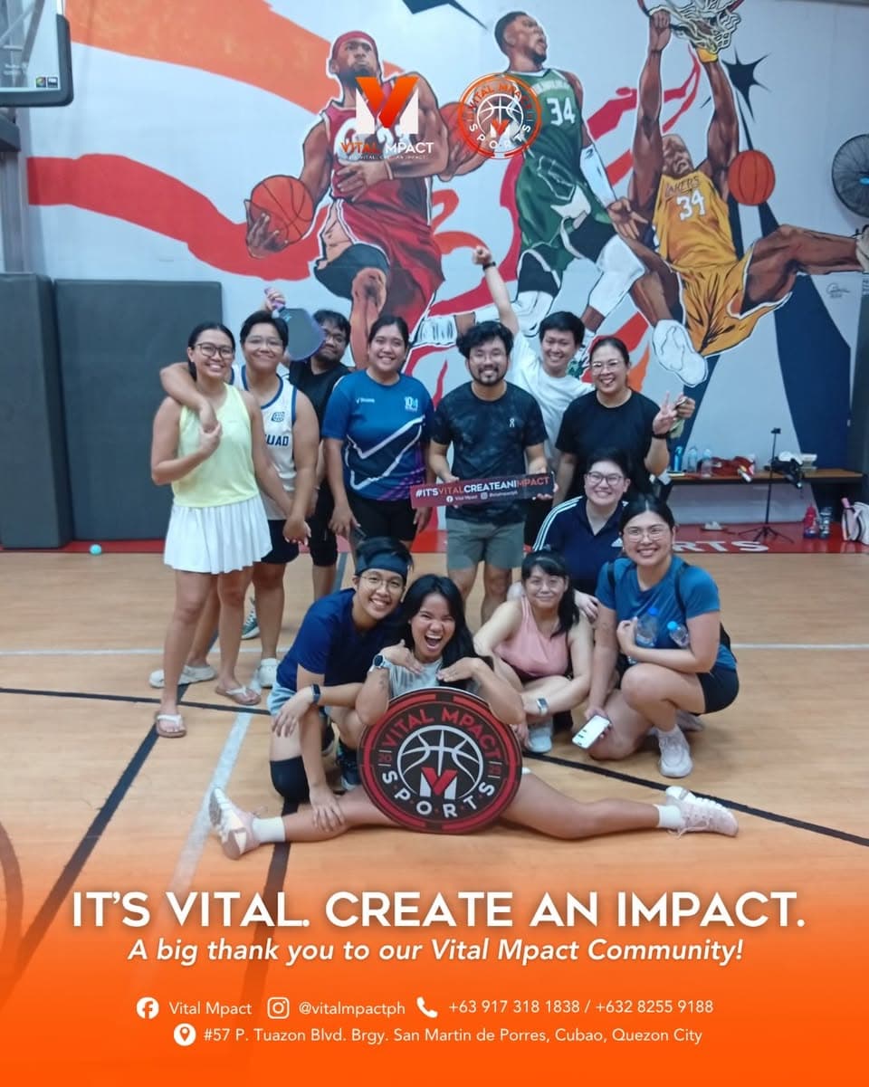 Players and visitors inside the Vital Mpact destination
