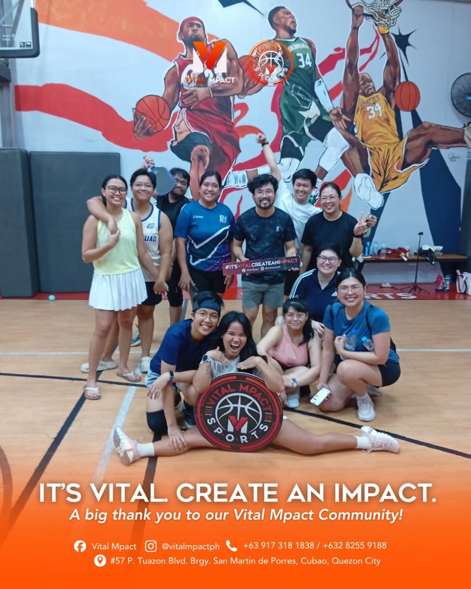 Vital Mpact community gathered on the court